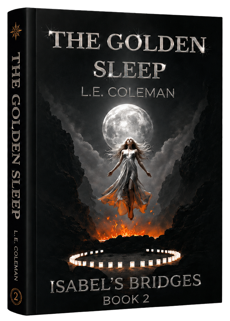 The Golden Sleep, Book Two of the Isabel's Bridges saga by L.E. Coleman
